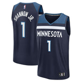 Terrence Shannon Jr. Minnesota Timberwolves Fast Break Replica Jersey - Navy - Icon Edition | Fanatics on sale