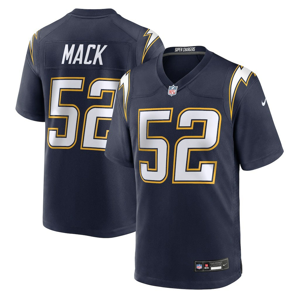 NFL Los Angeles Chargers Khalil Mack Alternate Super Chargers Game Player Jersey