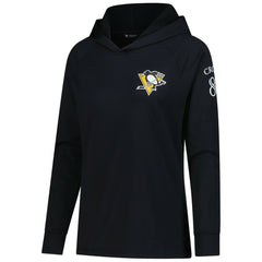 Sidney Crosby Pittsburgh Penguins Levelwear Women's Impression Name & Number Raglan Hoodie