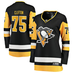 Connor Clifton Pittsburgh Penguins Fanatics Women's Home Breakaway Jersey
