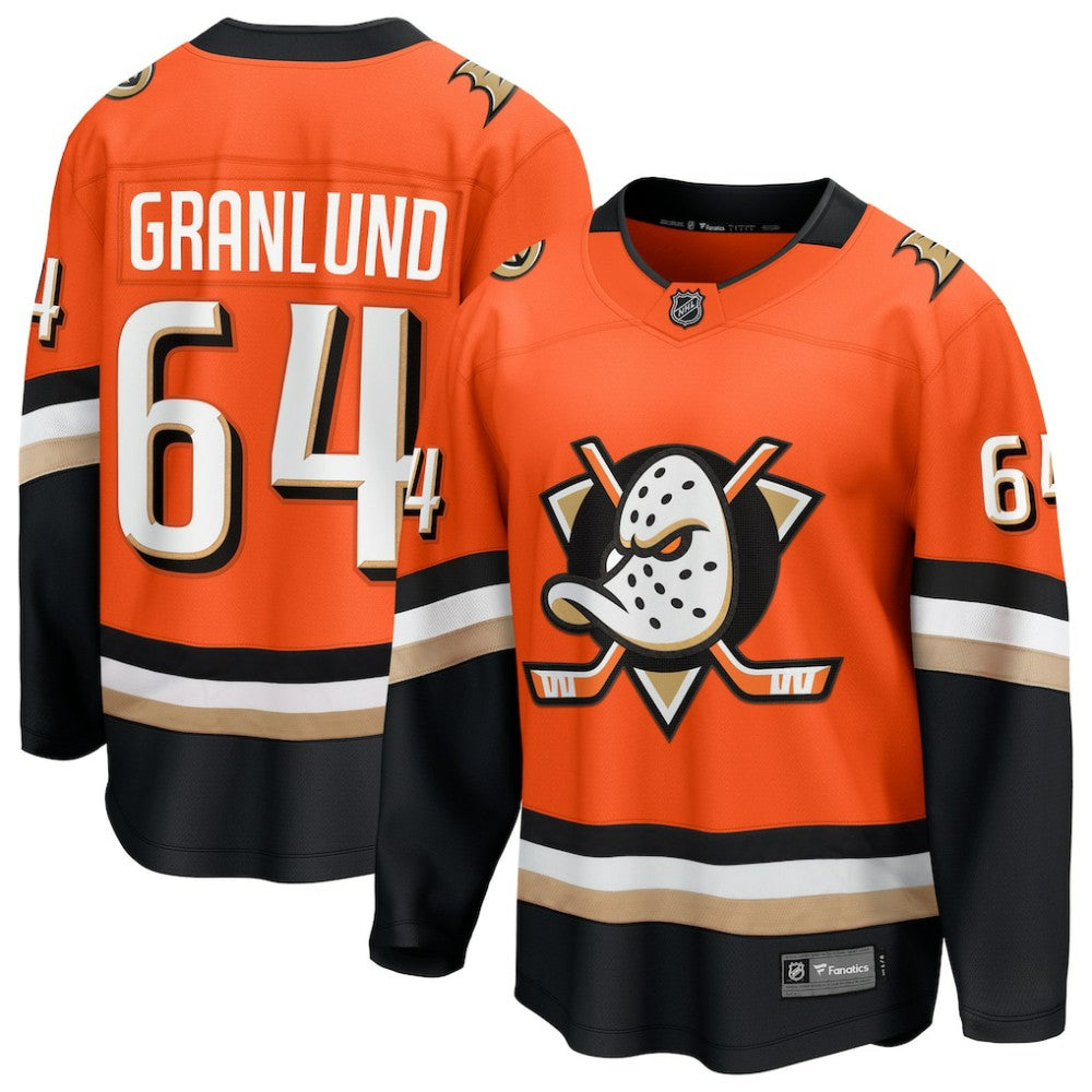 Mikael Granlund Anaheim Ducks Fanatics Home Breakaway Jersey