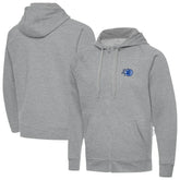 Orlando Magic Antigua New Logo Victory Full-Zip Hooded Sweatshirt - Heather Gray discount