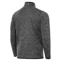 Orlando Magic Antigua New Logo Fortune Quarter-Zip Pullover Jacket - Heather Black for sale