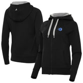 Orlando Magic Antigua Women's New Logo Victory Full-Zip Hooded Sweatshirt - Black for sale