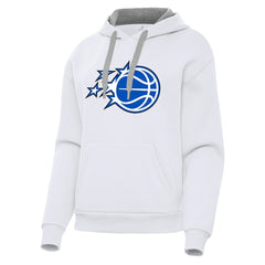 Orlando Magic Antigua Women's New Logo Victory Pullover Hoodie - White for sale