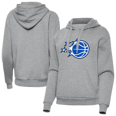 Orlando Magic Antigua Women's New Logo Victory Pullover Hoodie - Heather Gray sale