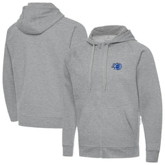 Orlando Magic Antigua New Logo Tall Victory Full-Zip Hooded Sweatshirt - Heather Gray online