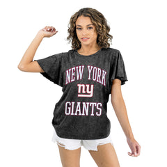 NFL New York Giants Gameday Couture Women's Relaxed Flutter Sleeve T-Shirt