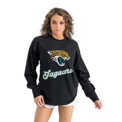 NFL Jacksonville Jaguars Gameday Couture Women's Oversized Long Sleeve T-Shirt