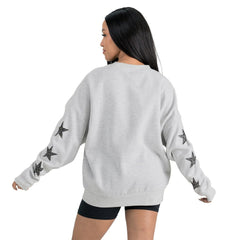 NFL Miami Dolphins Gameday Couture Women's Resilience Relaxed Rhinestone Pullover Sweatshirt