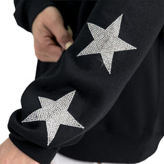 NFL Denver Broncos Gameday Couture Women's Velocity Relaxed Rhinestone Pullover Sweatshirt
