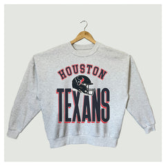 NFL Houston Texans Gameday Couture Women's Fierce Focus Premium Oversized Fleece Pullover Sweatshirt