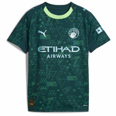 Manchester City x EA SPORTS FC Youth 2025/26 Fourth Jersey / Soccer Discount