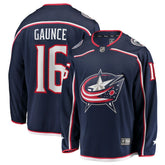 Brendan Gaunce Columbus Blue Jackets Fanatics Home Breakaway Jersey