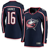 Brendan Gaunce Columbus Blue Jackets Fanatics Women's Home Breakaway Jersey