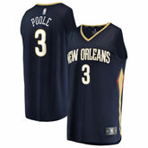 Jordan Poole New Orleans Pelicans Youth Fast Break Replica Jersey - Navy - Icon Edition | Fanatics on sale