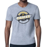 Pittsburgh Pirates Starter Route 66 Team Logo T-Shirt - Gray