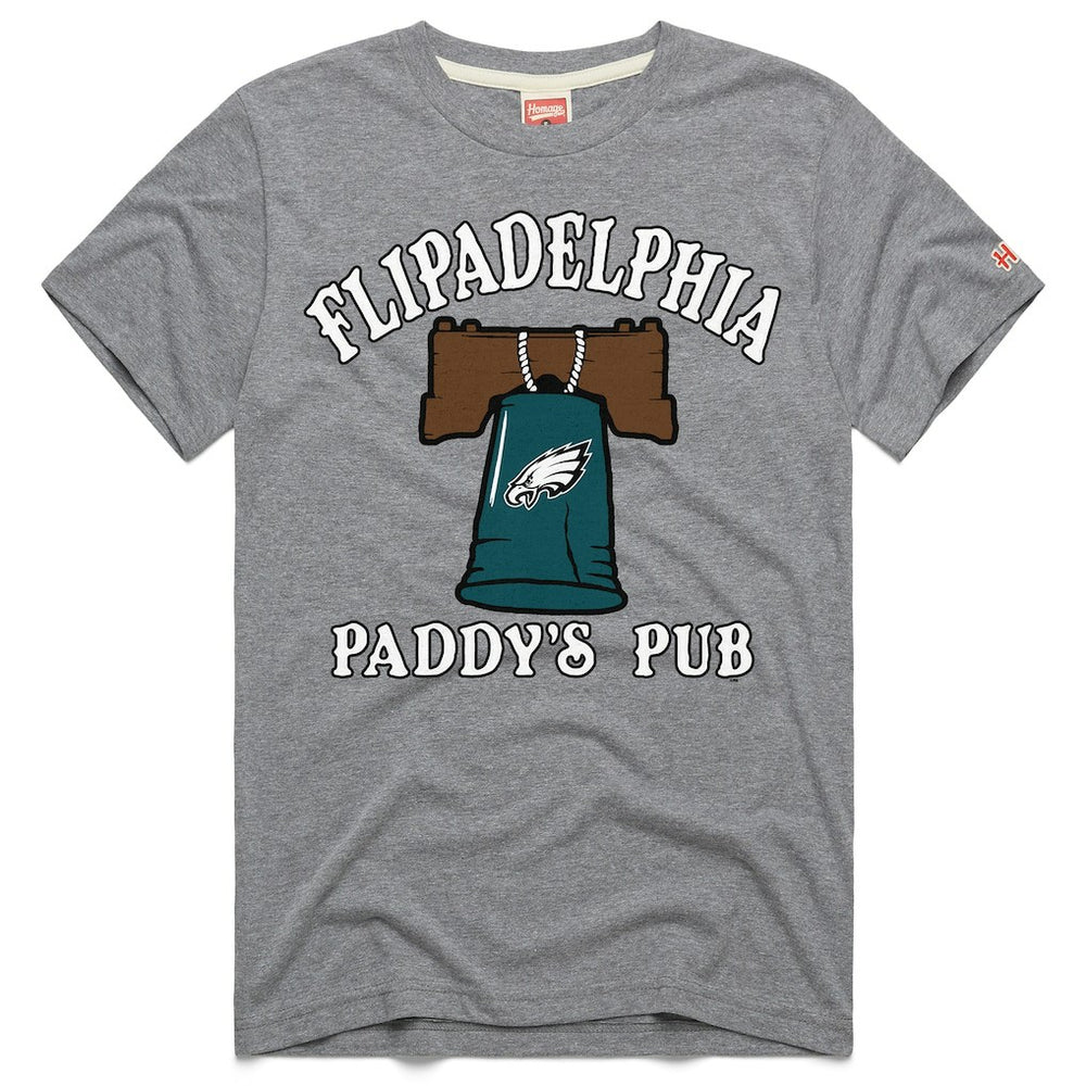 NFL Philadelphia Eagles x It's Always Sunny in Philadelphia Homage Unisex Flipadelphia Paddy's Pub Tri-Blend T-Shirt