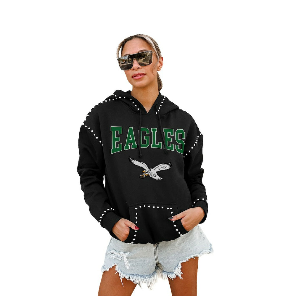 NFL Philadelphia Eagles Gameday Couture Women's Studded Pullover Hoodie