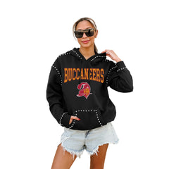 NFL Tampa Bay Buccaneers Gameday Couture Women's Studded Pullover Hoodie