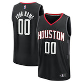Houston Rockets Youth Fast Break Custom Jersey - Statement Edition - Black | Fanatics on sale