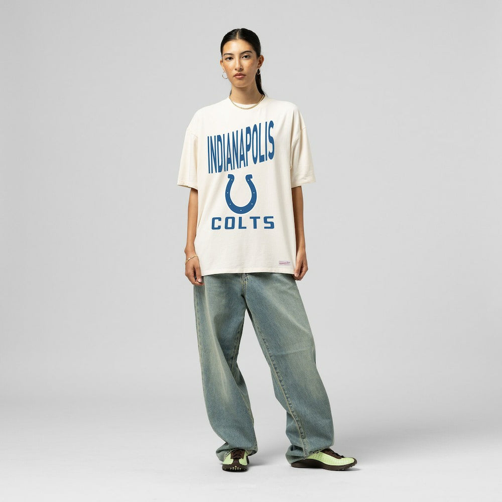 NFL Indianapolis Colts Women's Logo Rise Boyfriend T-Shirt