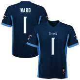NFL Tennessee Titans Cameron Ward Youth Replica Player Jersey