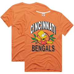 NFL Cincinnati Bengals Homage x The Simpsons Unisex Tri-Blend T-Shirt