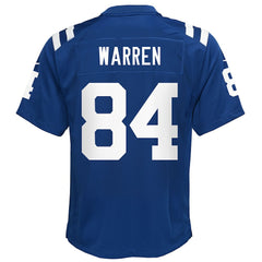 NFL Indianapolis Colts Tyler Warren Youth Team Game Jersey