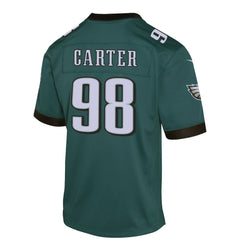 NFL Philadelphia Eagles Jalen Carter Youth Game Player Jersey