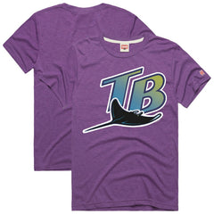 Tampa Bay Rays Homage Hyper Local Refresh T-Shirt - Purple