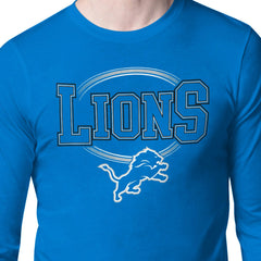 NFL Detroit Lions Starter Team Track Graphic Long Sleeve T-Shirt