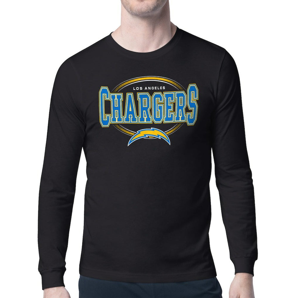 NFL Los Angeles Chargers Starter Team Track Graphic Long Sleeve T-Shirt