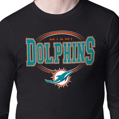 NFL Miami Dolphins Starter Team Track Graphic Long Sleeve T-Shirt