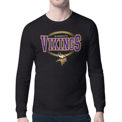 NFL Minnesota Vikings Starter Team Track Graphic Long Sleeve T-Shirt