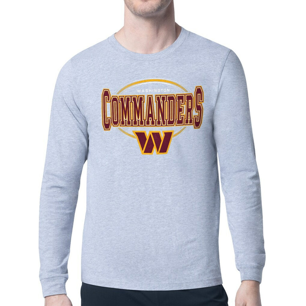 NFL Washington Commanders Starter Team Track Graphic Long Sleeve T-Shirt
