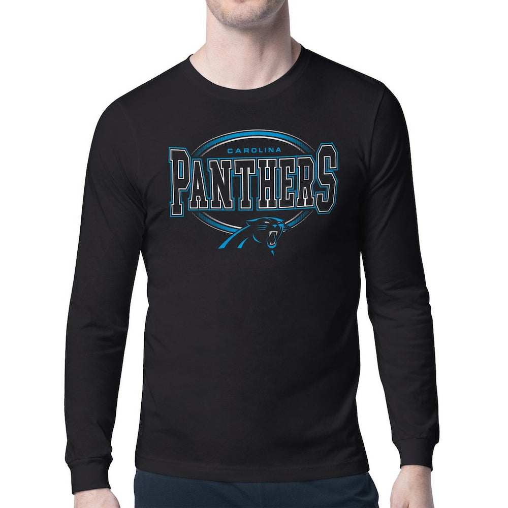 NFL Carolina Panthers Starter Team Track Graphic Long Sleeve T-Shirt