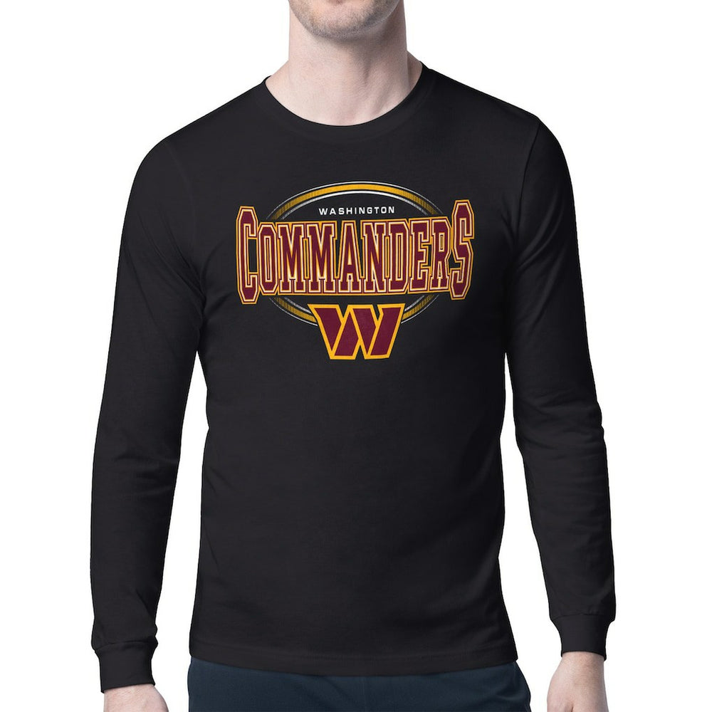 NFL Washington Commanders Starter Team Track Graphic Long Sleeve T-Shirt