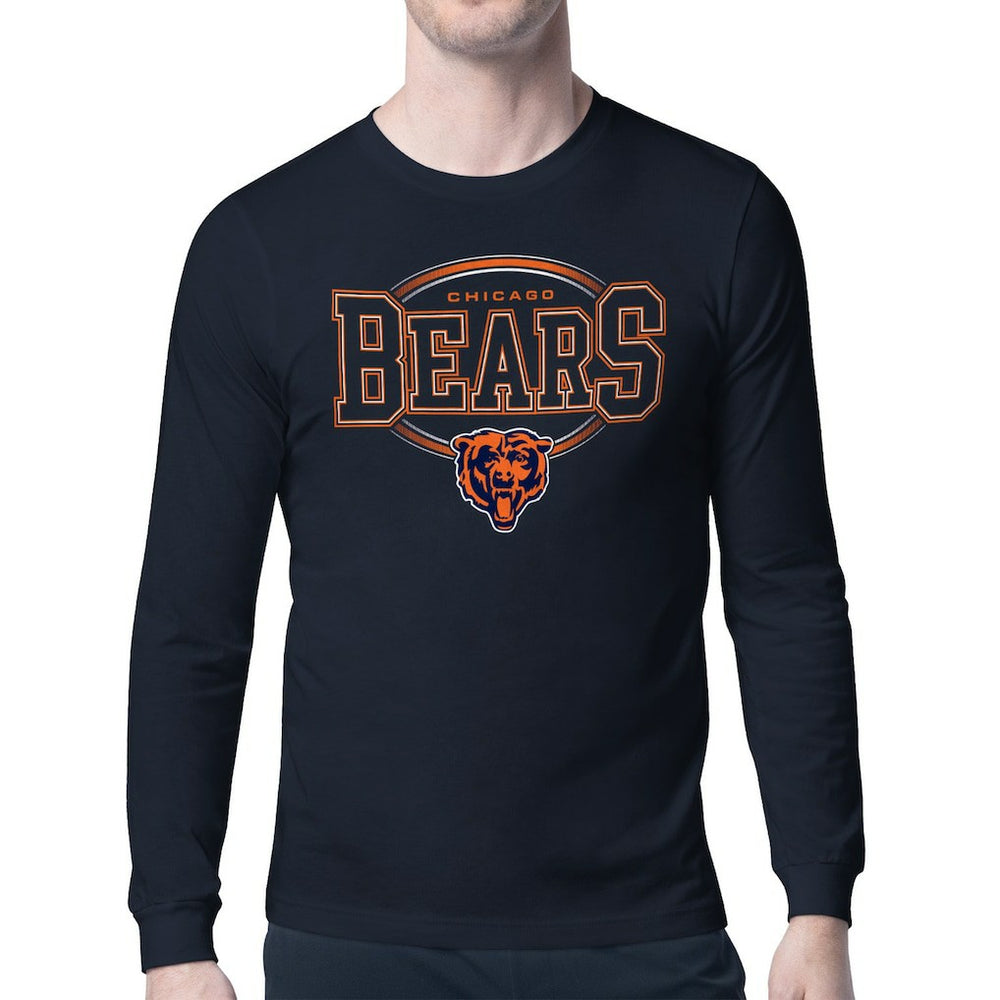 NFL Chicago Bears Starter Team Track Graphic Long Sleeve T-Shirt