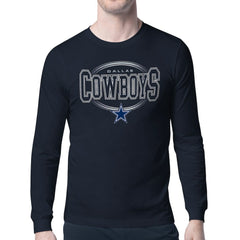 NFL Dallas Cowboys Starter Team Track Graphic Long Sleeve T-Shirt