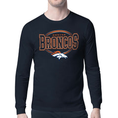 NFL Denver Broncos Starter Team Track Graphic Long Sleeve T-Shirt