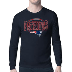 NFL New England Patriots Starter Team Track Graphic Long Sleeve T-Shirt