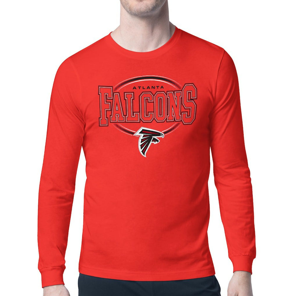 NFL Atlanta Falcons Starter Team Track Graphic Long Sleeve T-Shirt