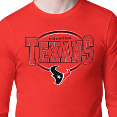 NFL Houston Texans Starter Team Track Graphic Long Sleeve T-Shirt