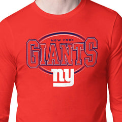NFL New York Giants Starter Team Track Graphic Long Sleeve T-Shirt