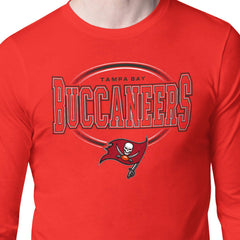 NFL Tampa Bay Buccaneers Starter Team Track Graphic Long Sleeve T-Shirt
