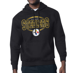 NFL Pittsburgh Steelers Starter Team Track Graphic Pullover Hoodie