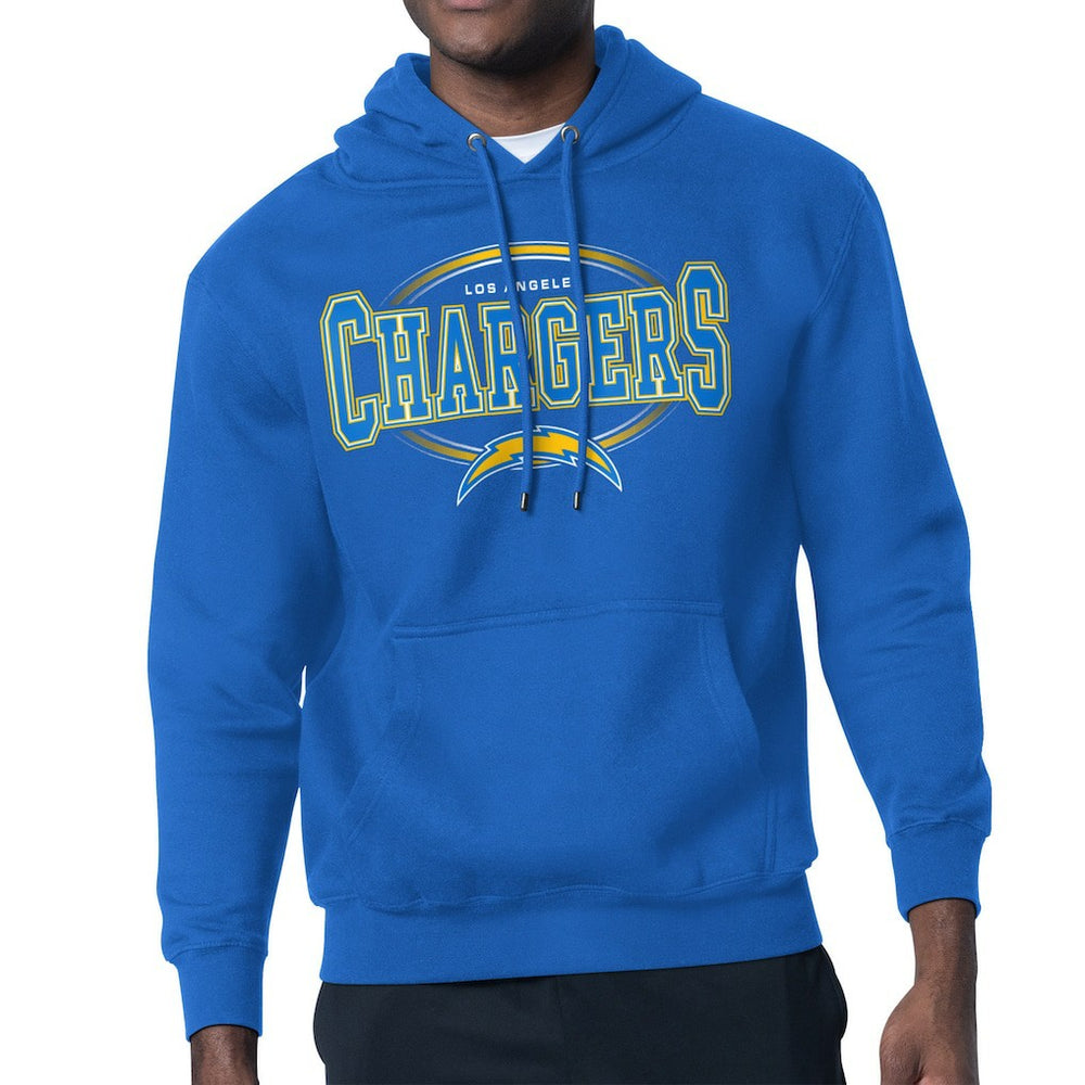 NFL Los Angeles Chargers Starter Team Track Graphic Pullover Hoodie