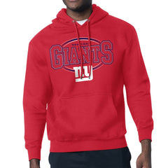 NFL New York Giants Starter Team Track Graphic Pullover Hoodie