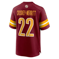 NFL Washington Commanders Jacory Croskey-Merritt Team Game Jersey
